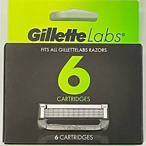 GilletteLabs Razor Refill Cartridges - 6 ct